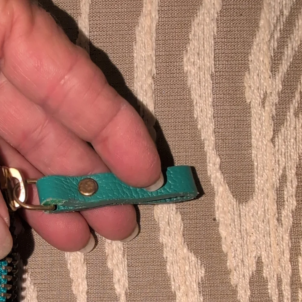 Teal and Purple Women's Wallet